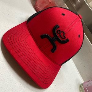 Like new red hooey hat